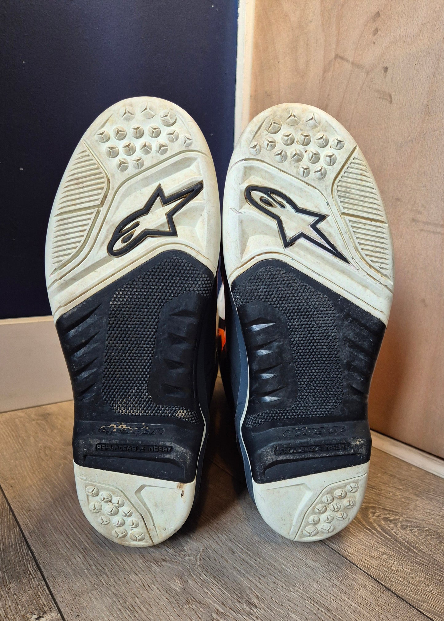 Alpinestars Tech 10 - Grey/White/Blue/Orange - UK8
