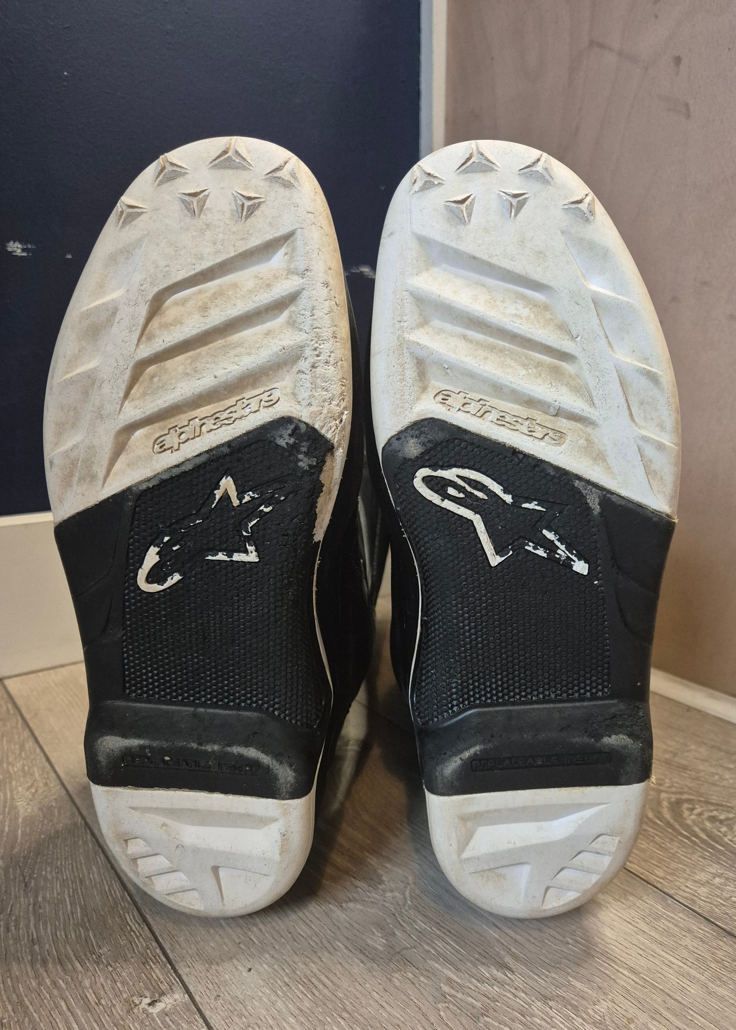 Alpinestars Tech7 - Black/White/Mint- UK8