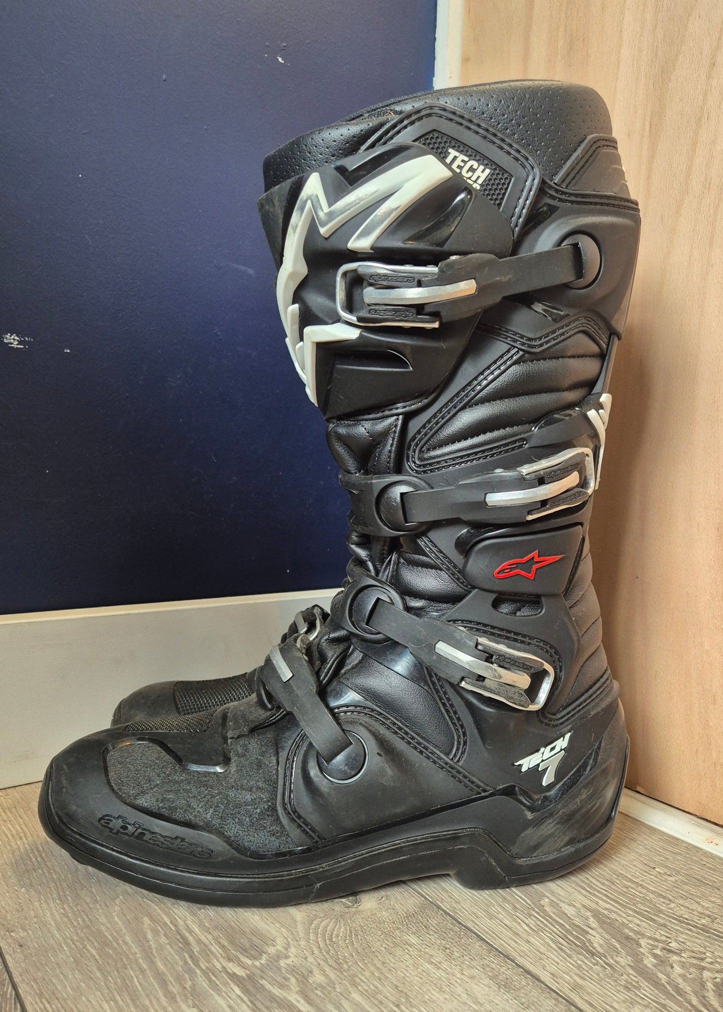 Alpinestars Tech7 - Black - UK12