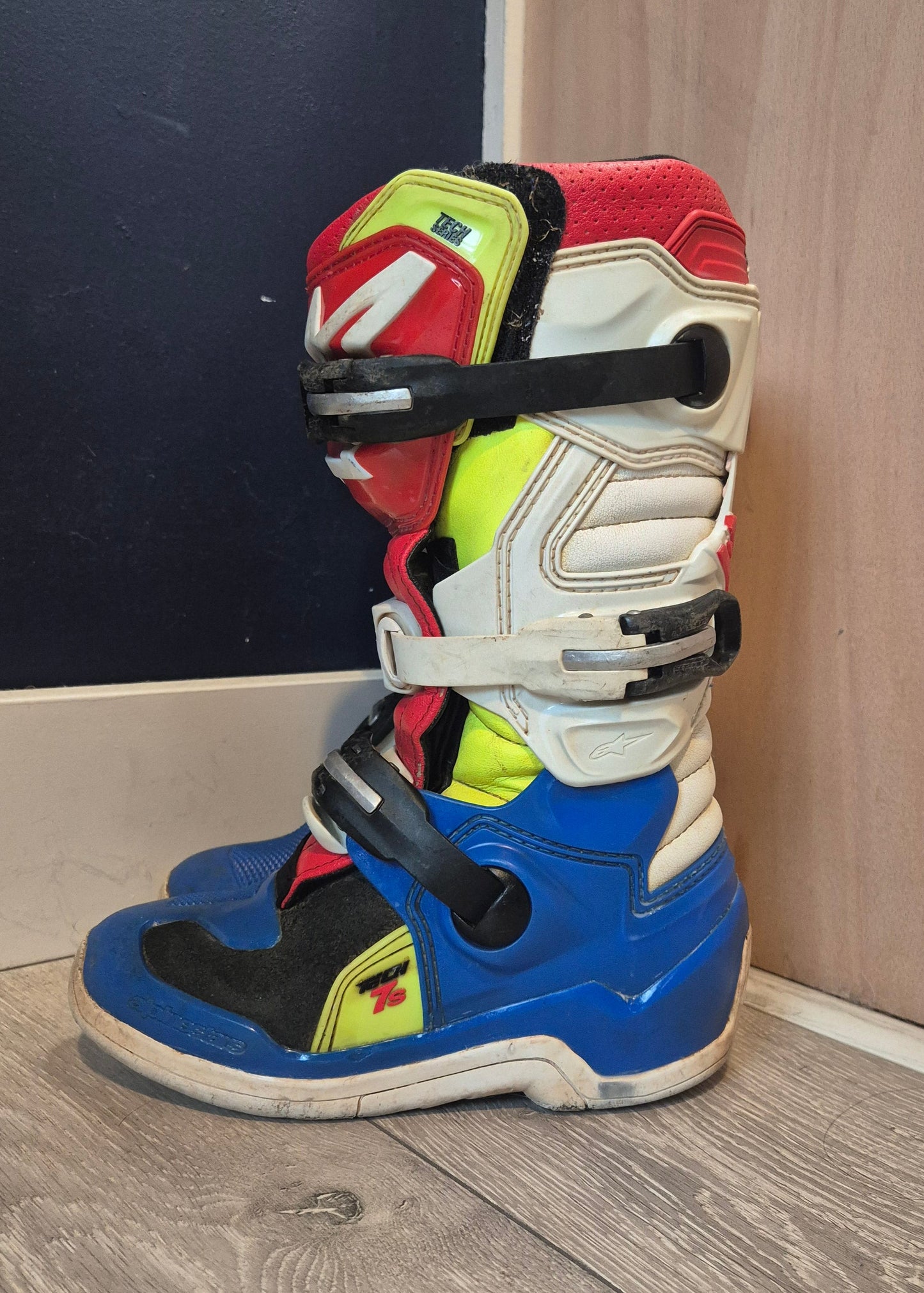 Alpinestars Tech7s - Red/White/Blue - UK2