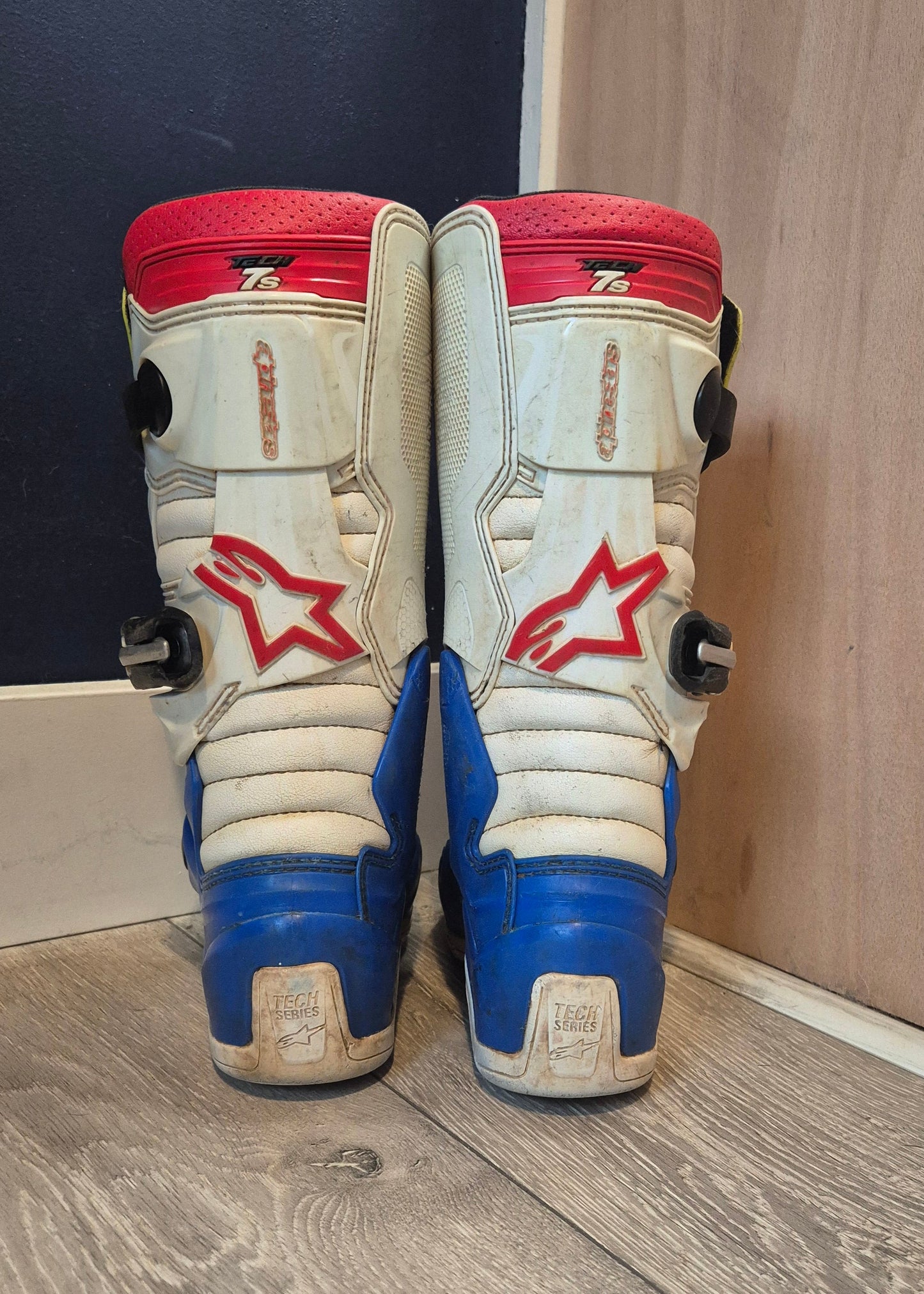 Alpinestars Tech7s - Red/White/Blue - UK2