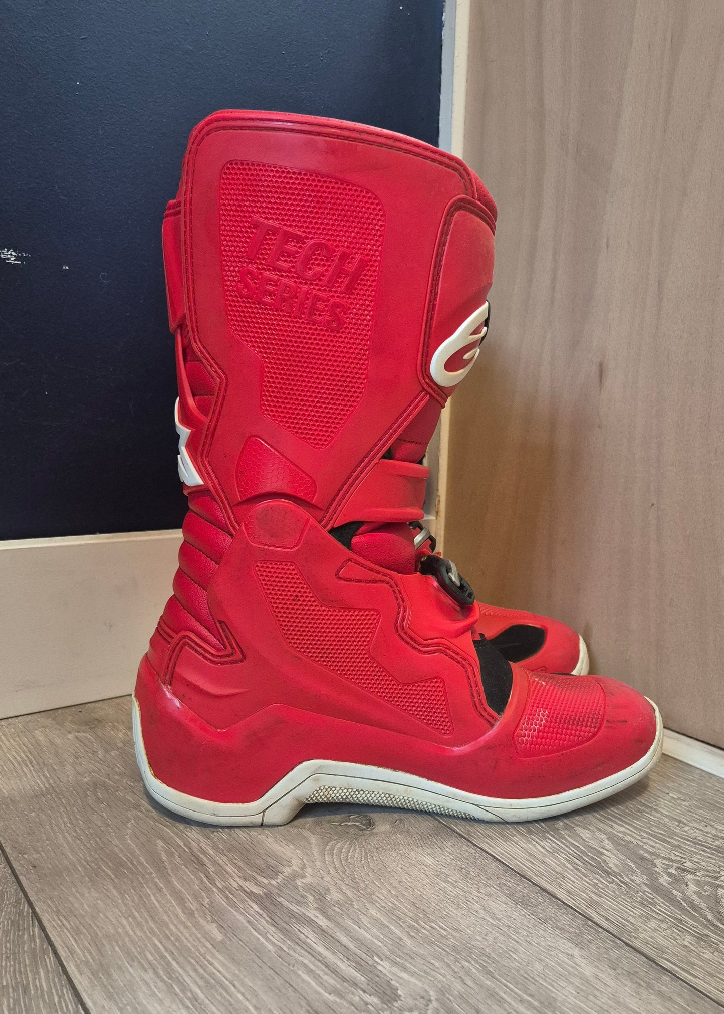 Alpinestars Tech7s - Red/Red - UK8