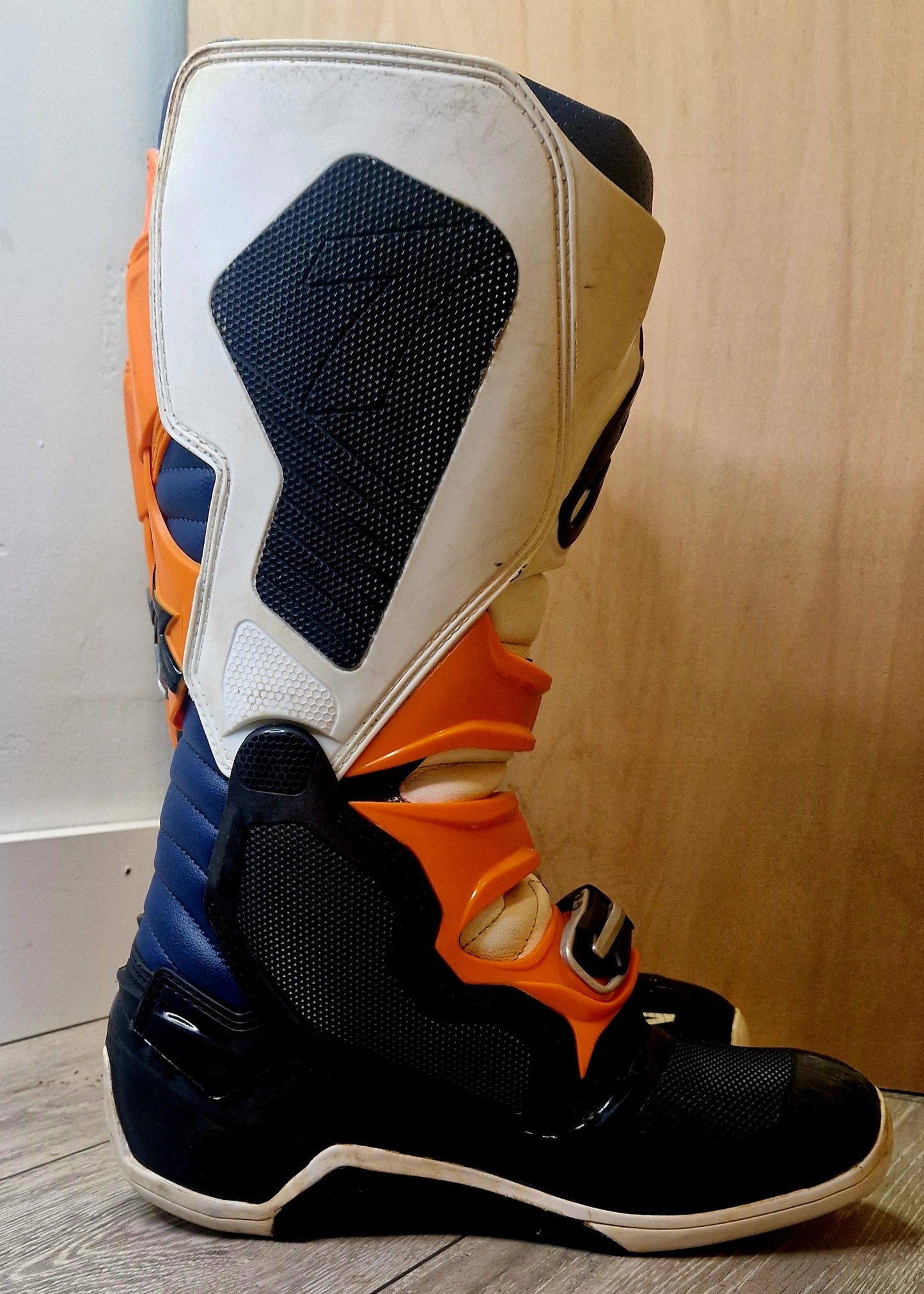 Alpinestars Tech7 - White/Orange/Black - UK8