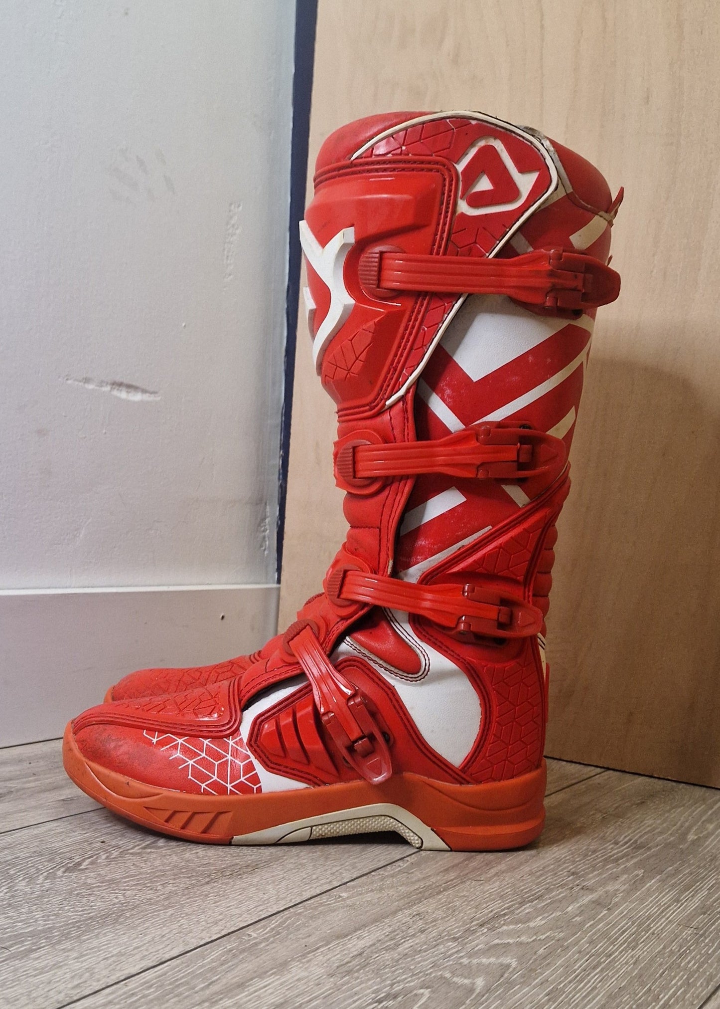 Acerbis X-Team - Red/Red - UK8