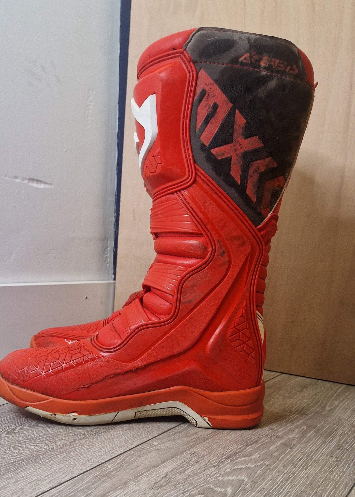 Acerbis X-Team - Red/Red - UK8