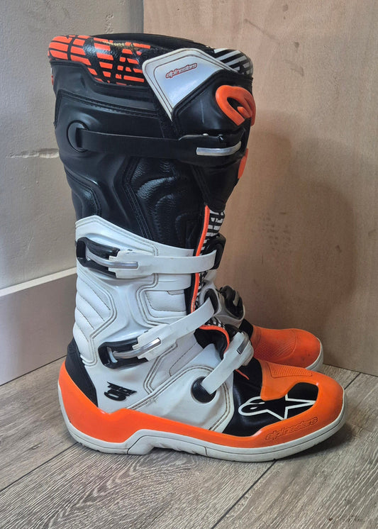 Alpinestars Tech 5 - White/Black/Orange - UK9