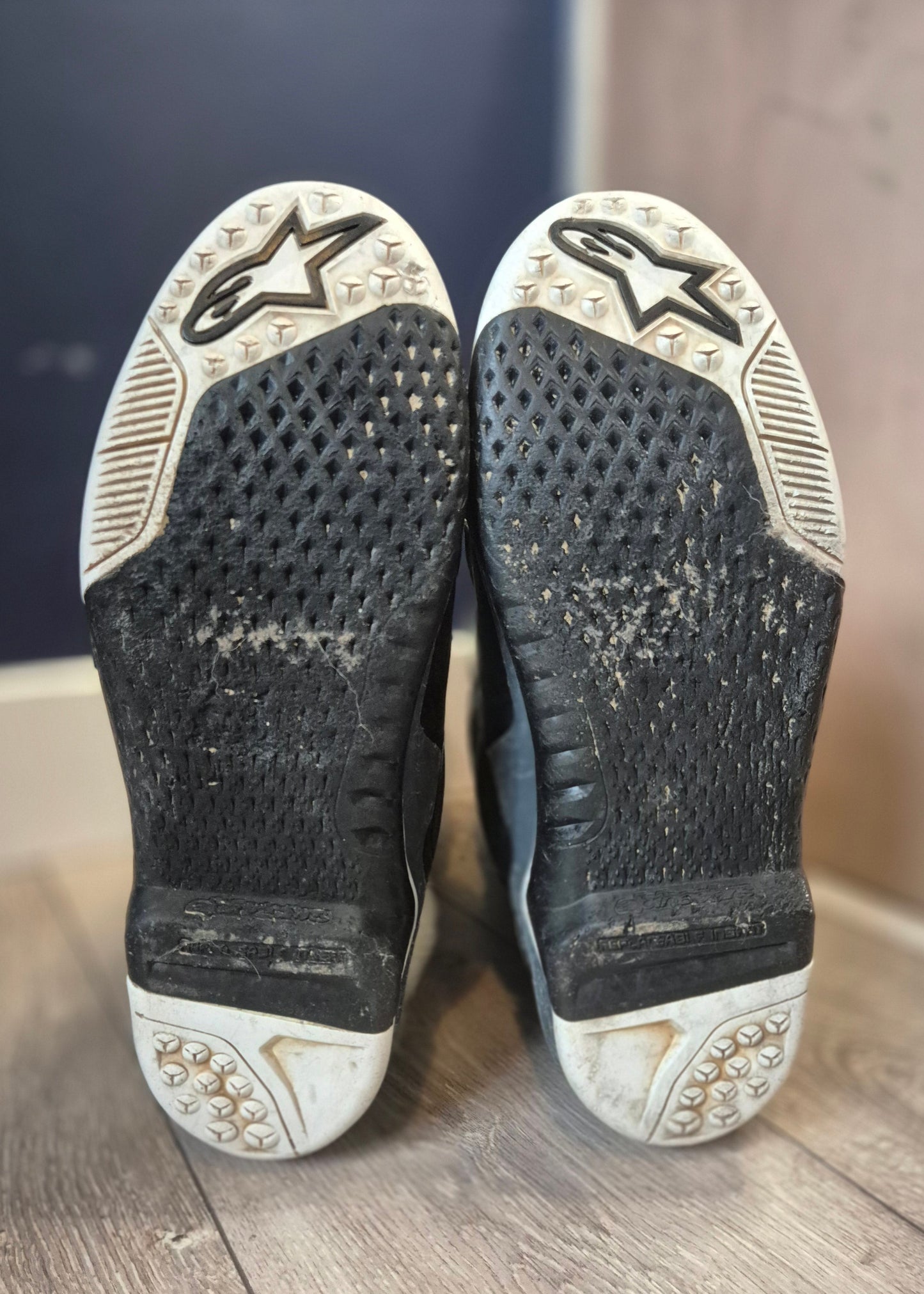 Alpinestars Tech 10 Supervented - Black/White/Grey - UK8