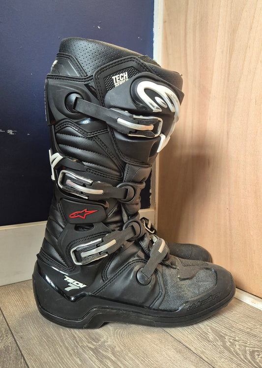Alpinestars Tech7 - Black - UK12