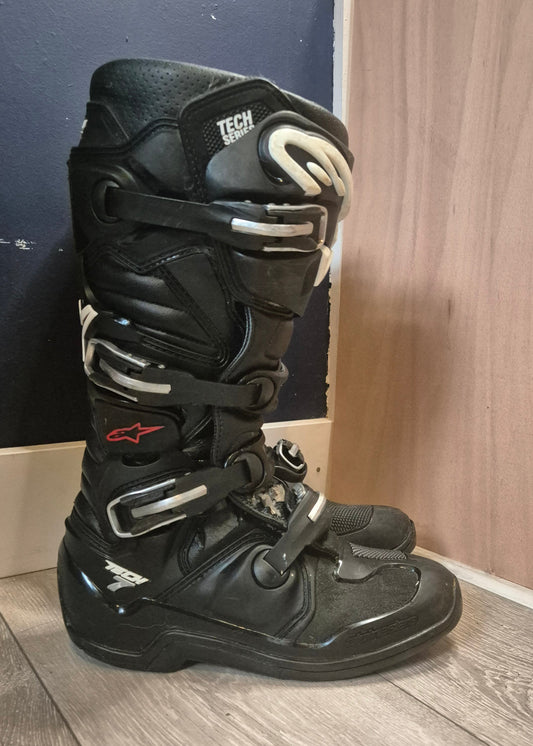 Alpinestars Tech7 - Black - UK7