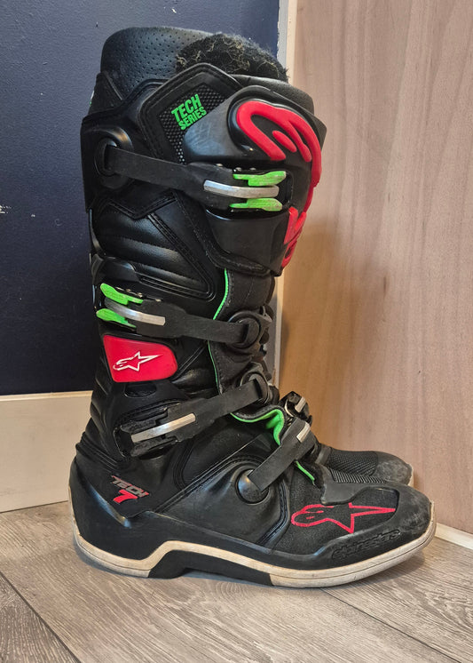 Alpinestars Tech7 - Black/Black- UK9