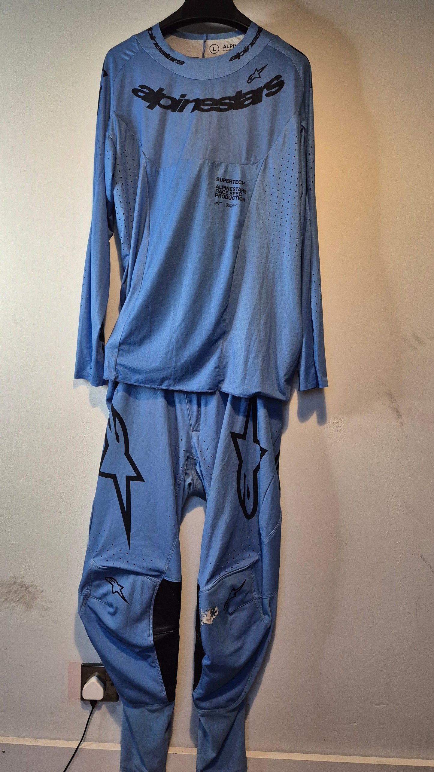 Alpinestars Supertech Dade Light Blue Kit - L/32