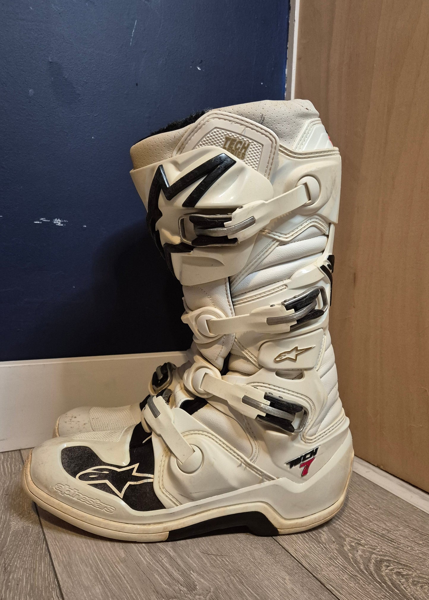 Alpinestars Tech7 - White- UK12