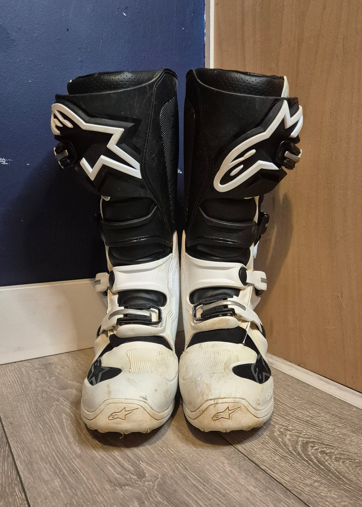 Alpinestars Tech7 - Black/White - UK10